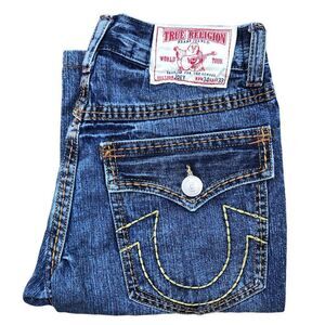 True Religion Jeans Size 30 JOEY Blue